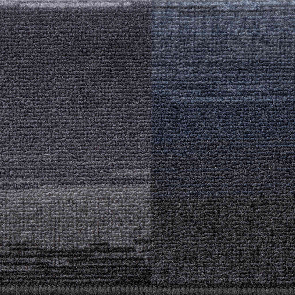 Otirači za stepenice samoljepljivi 5 kom 65x21x4 cm crno-sivi