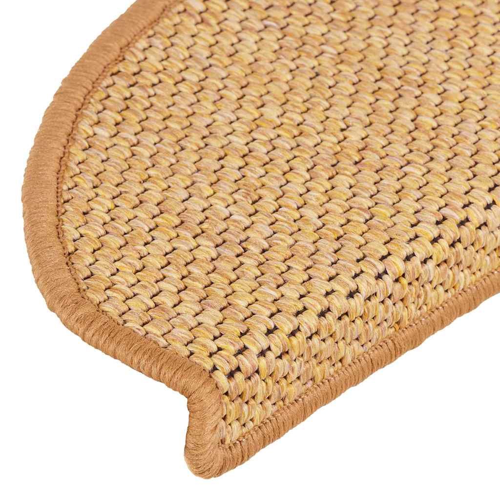 Samoljepljivi otirači za stube 15 kom 65x21x4 cm boja sisala