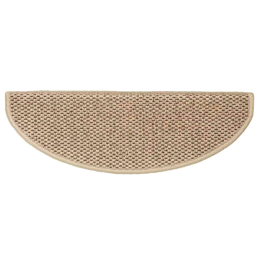 Samoljepljivi otirači za stepenice 15kom 65x21x4cm boja pijeska