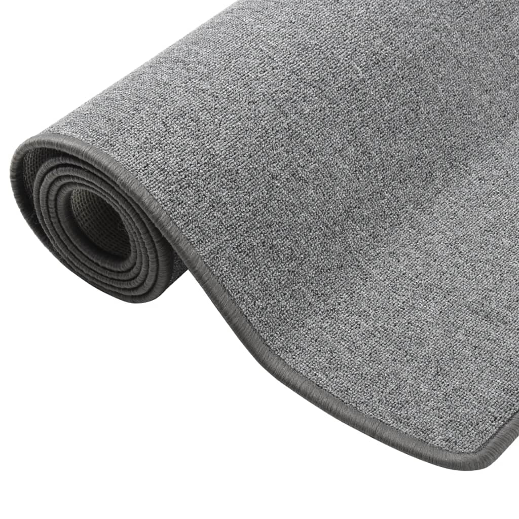 Dugi tepih tamnosivi 80 x 250 cm