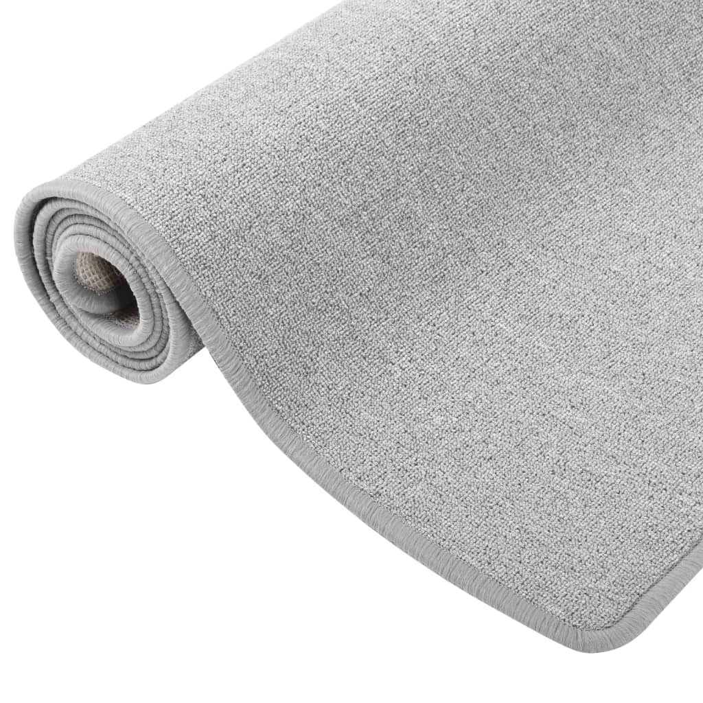 Dugi tepih svjetlosivi 80 x 250 cm