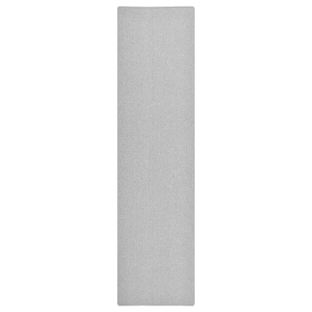 Dugi tepih svjetlosivi 80 x 300 cm