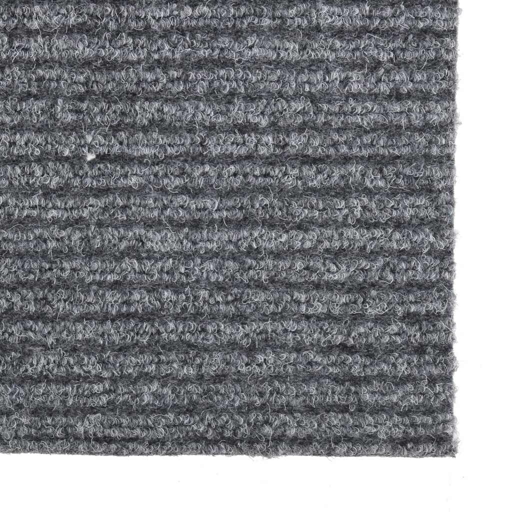 Dugi tepih za hvatanje nečistoće 100 x 200 cm sivi