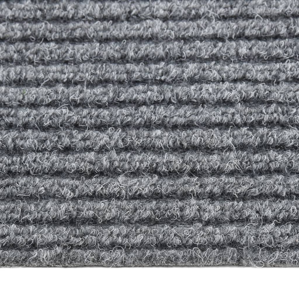 Dugi tepih za hvatanje nečistoće 100 x 200 cm sivi