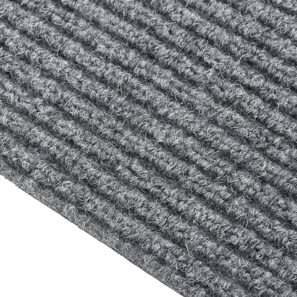 Dugi tepih za hvatanje nečistoće 100 x 350 cm sivi