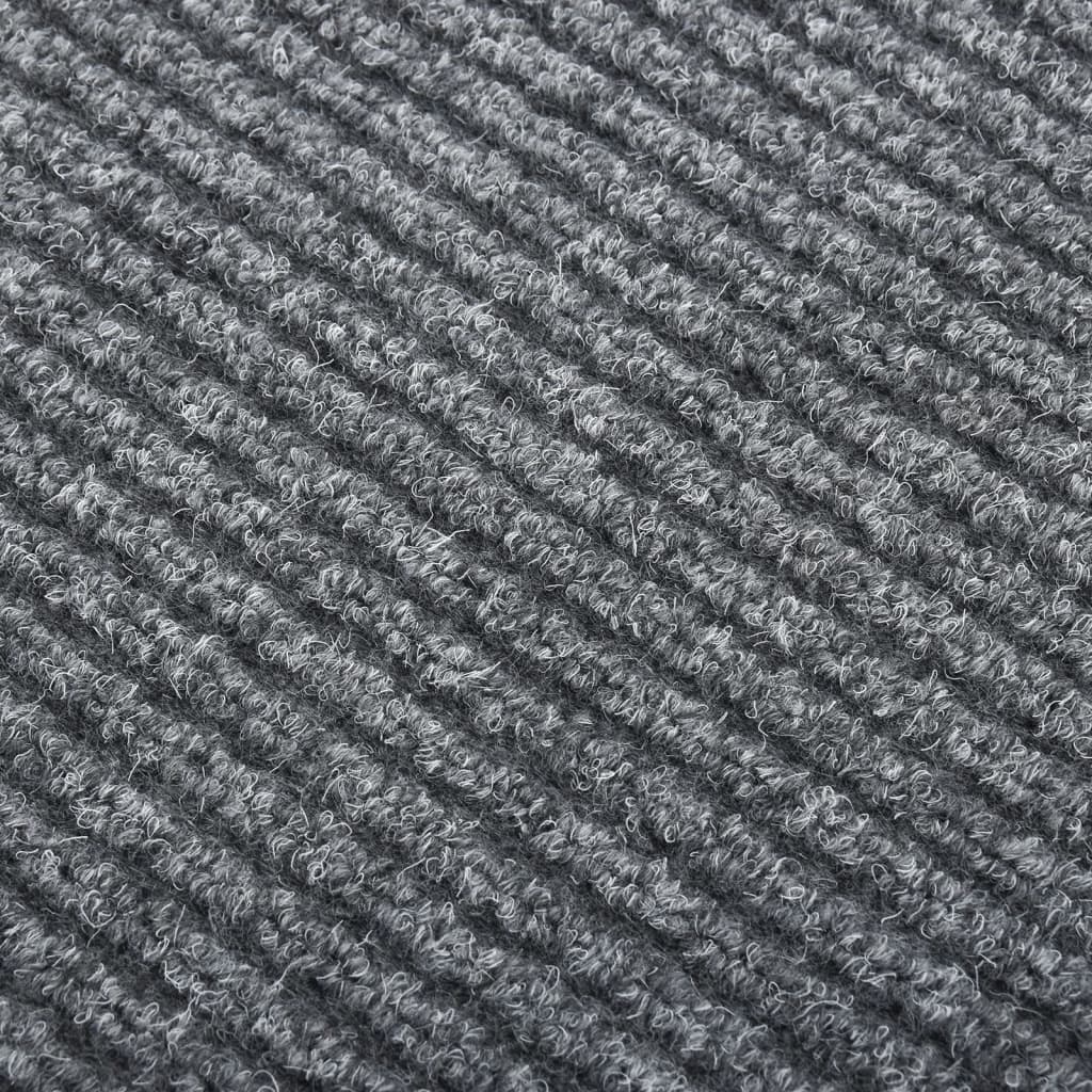 Dugi tepih za hvatanje nečistoće 100 x 350 cm sivi