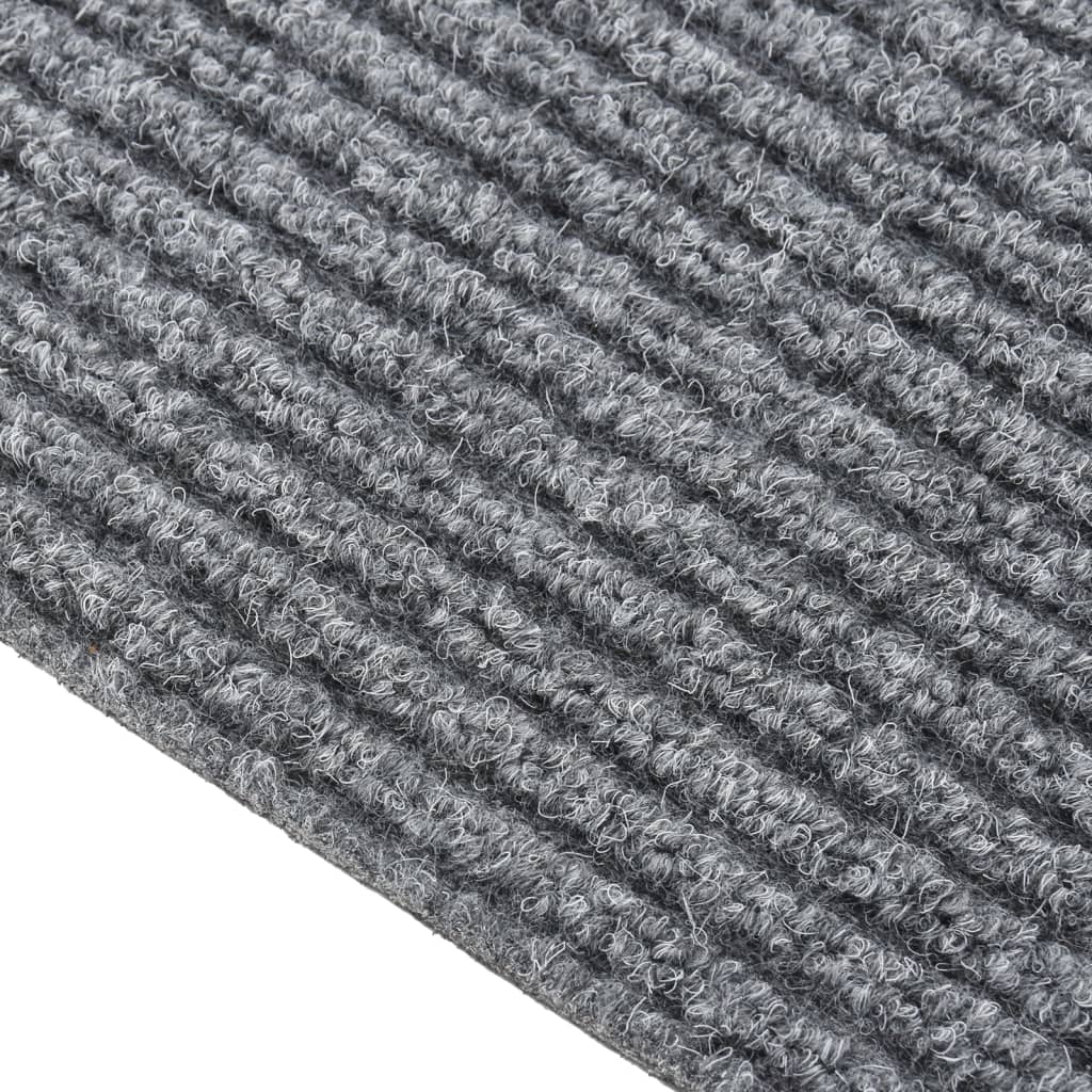 Dugi tepih za hvatanje nečistoće 100 x 450 cm sivi