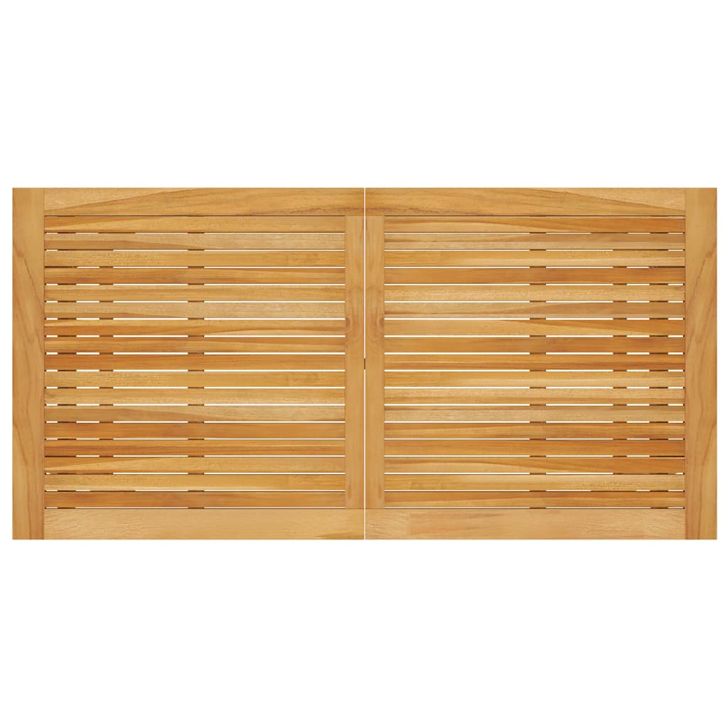 5-dijelni vrtni blagovaonski set crni