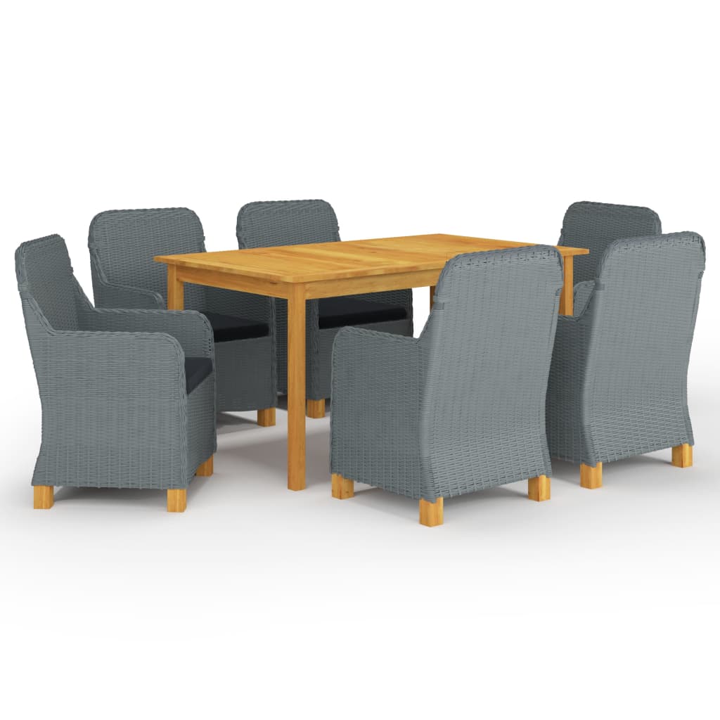 7-dijelni vrtni blagovaonski set