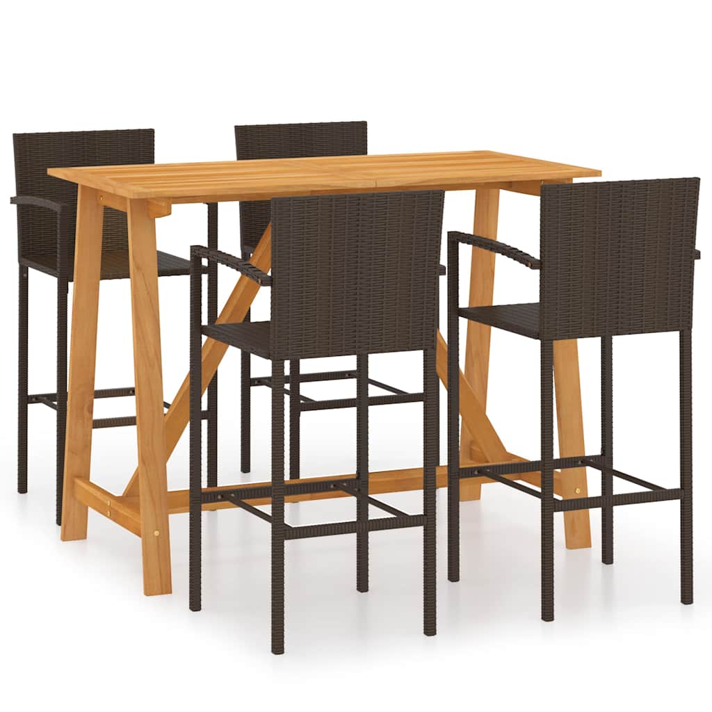 5-dijelni vrtni barski set