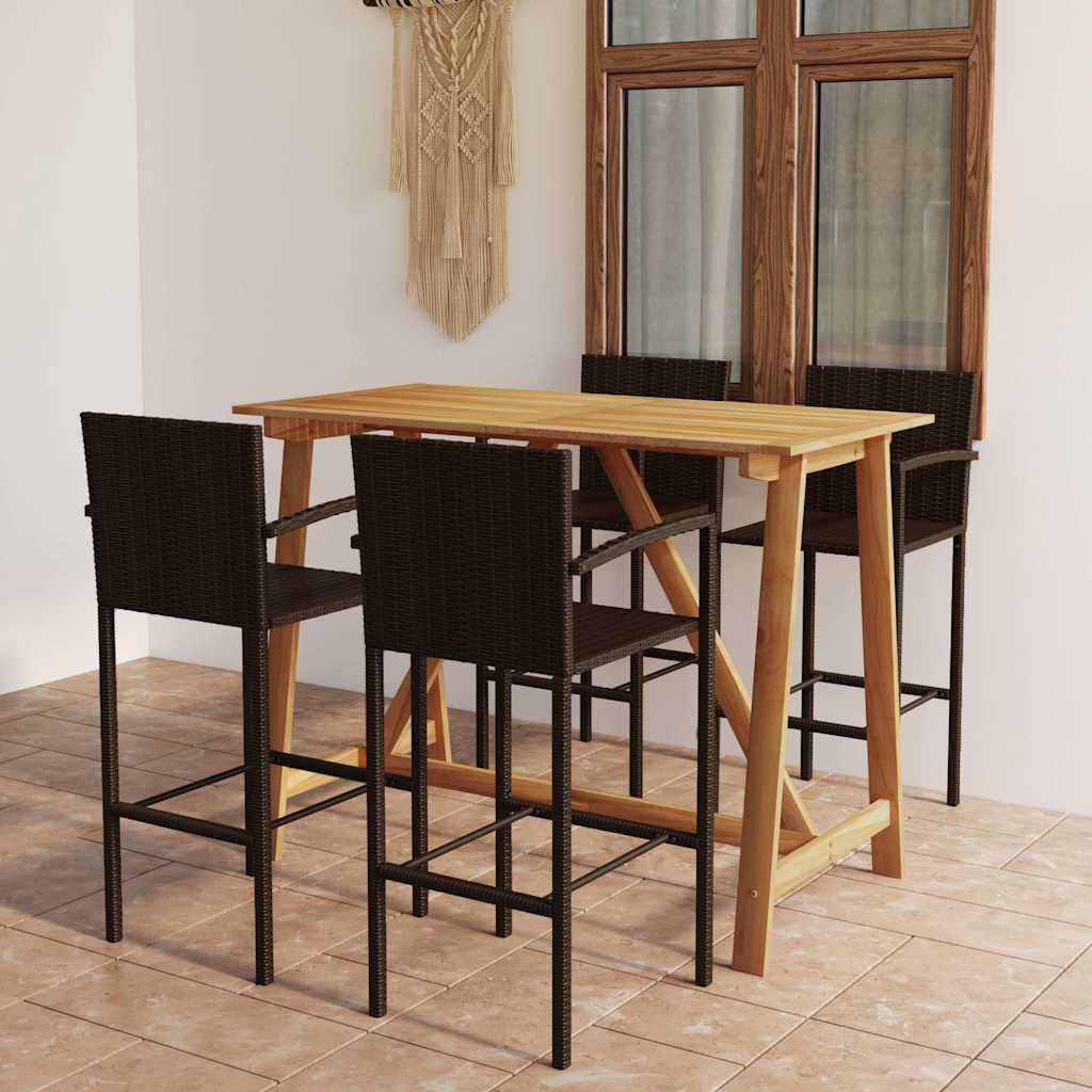 5-dijelni vrtni barski set