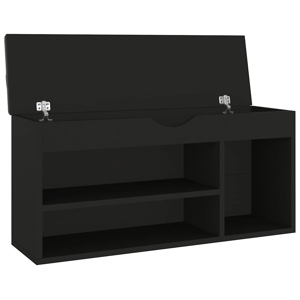 Klupa za cipele s jastukom 104x30x49 cm konstruirano drvo