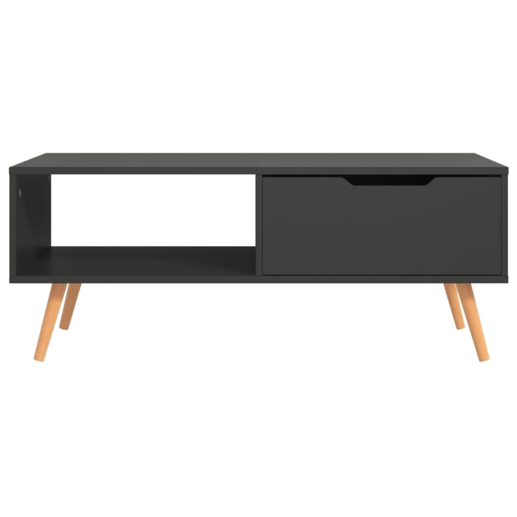 Stolić za kavu sivi 100 x 49,5 x 43 cm od konstruiranog drva