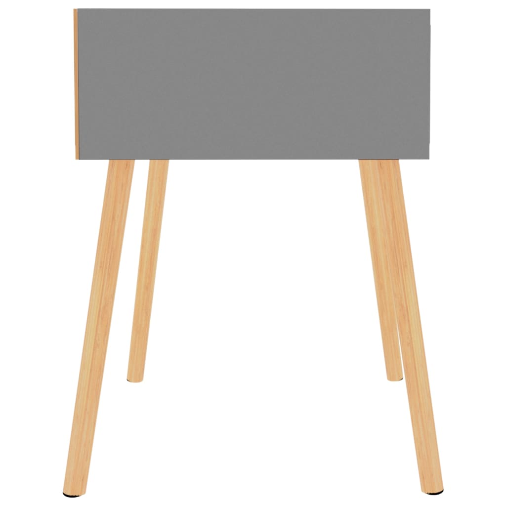 Noćni ormarići 2 kom sivi 40 x 40 x 56 cm konstruirano drvo