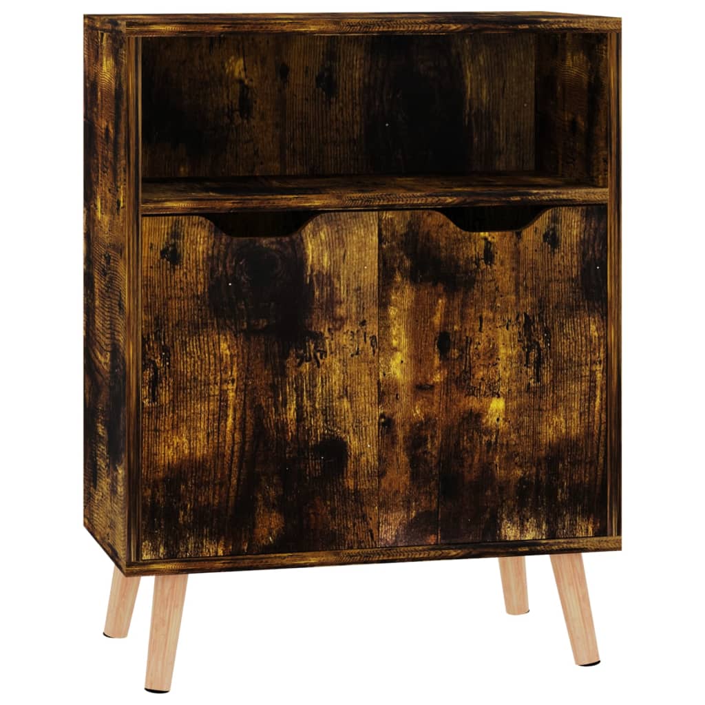 Komoda boja dimljenog hrasta 60 x 30 x 72 cm konstruirano drvo