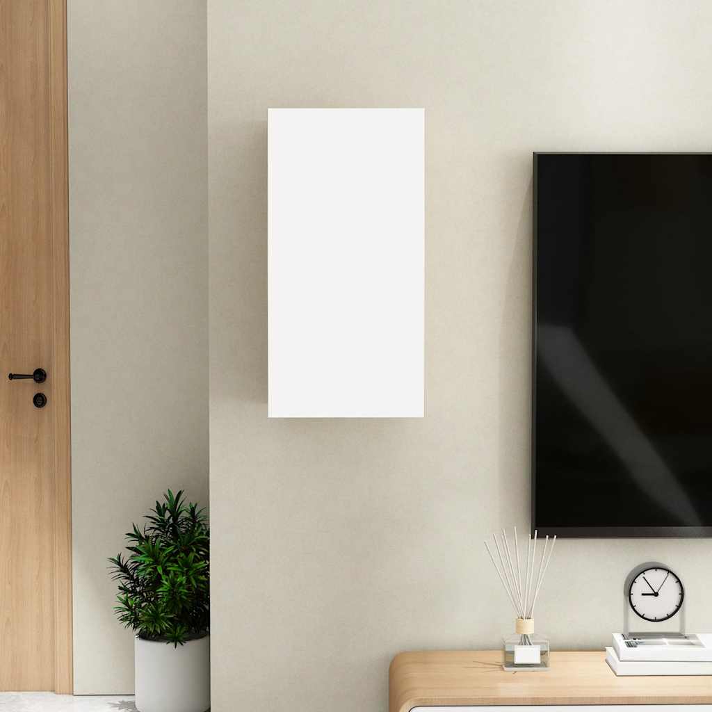 TV ormarić bijeli 30,5 x 30 x 60 cm konstruirano drvo