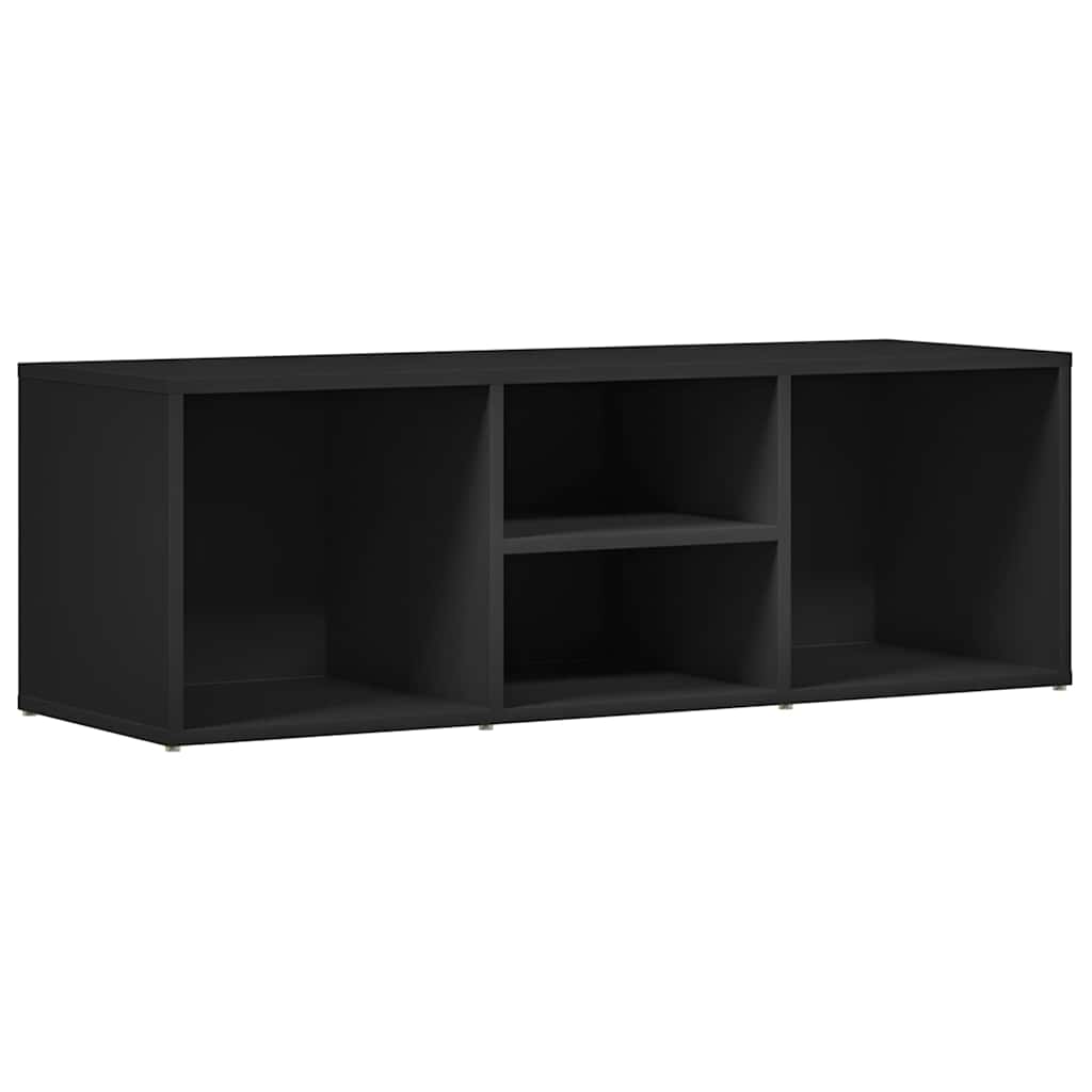 Klupa za spremanje obuće crna 105x35x35 cm konstruirano drvo