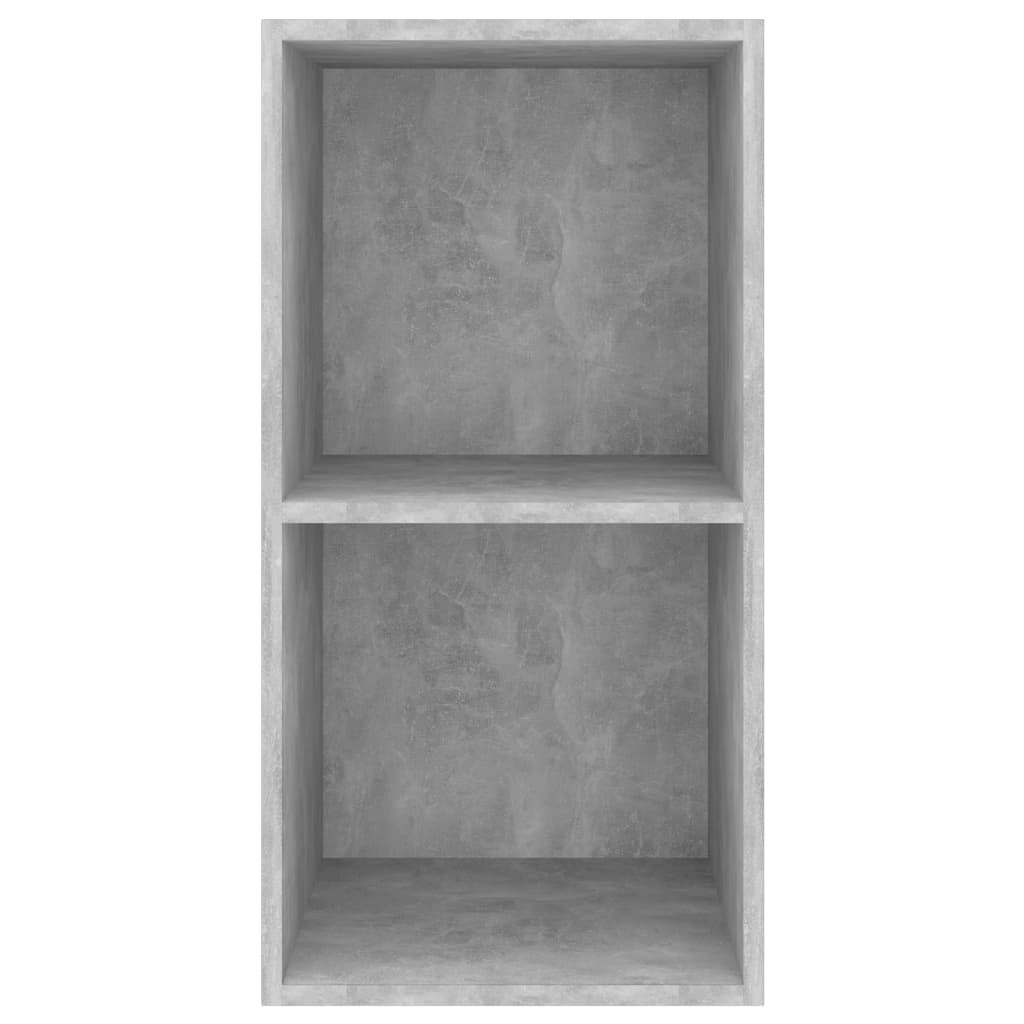 Zidni TV ormarić boja betona 37x37x72 cm od konstruiranog drva