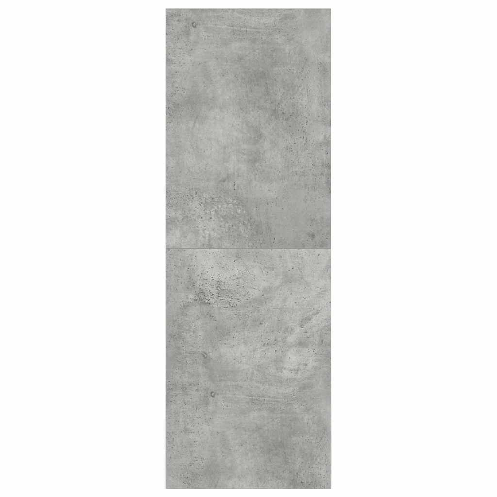 Zidni TV ormarić boja betona 37x37x107 cm od konstruiranog drva