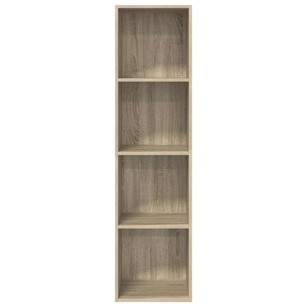 Zidni TV ormarić boja hrasta 37x37x142,5 cm konstruirano drvo