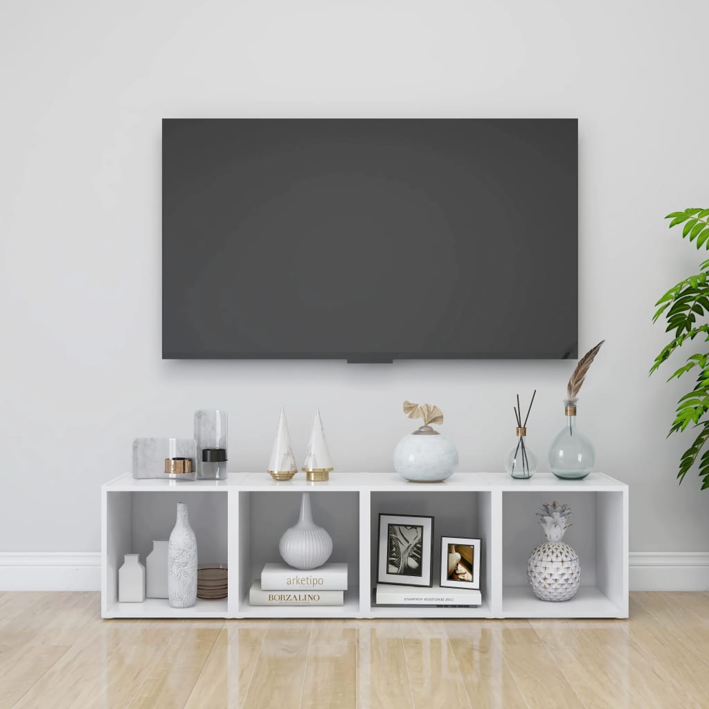 TV ormarići 2 kom bijeli 37 x 35 x 37 cm konstruirano drvo