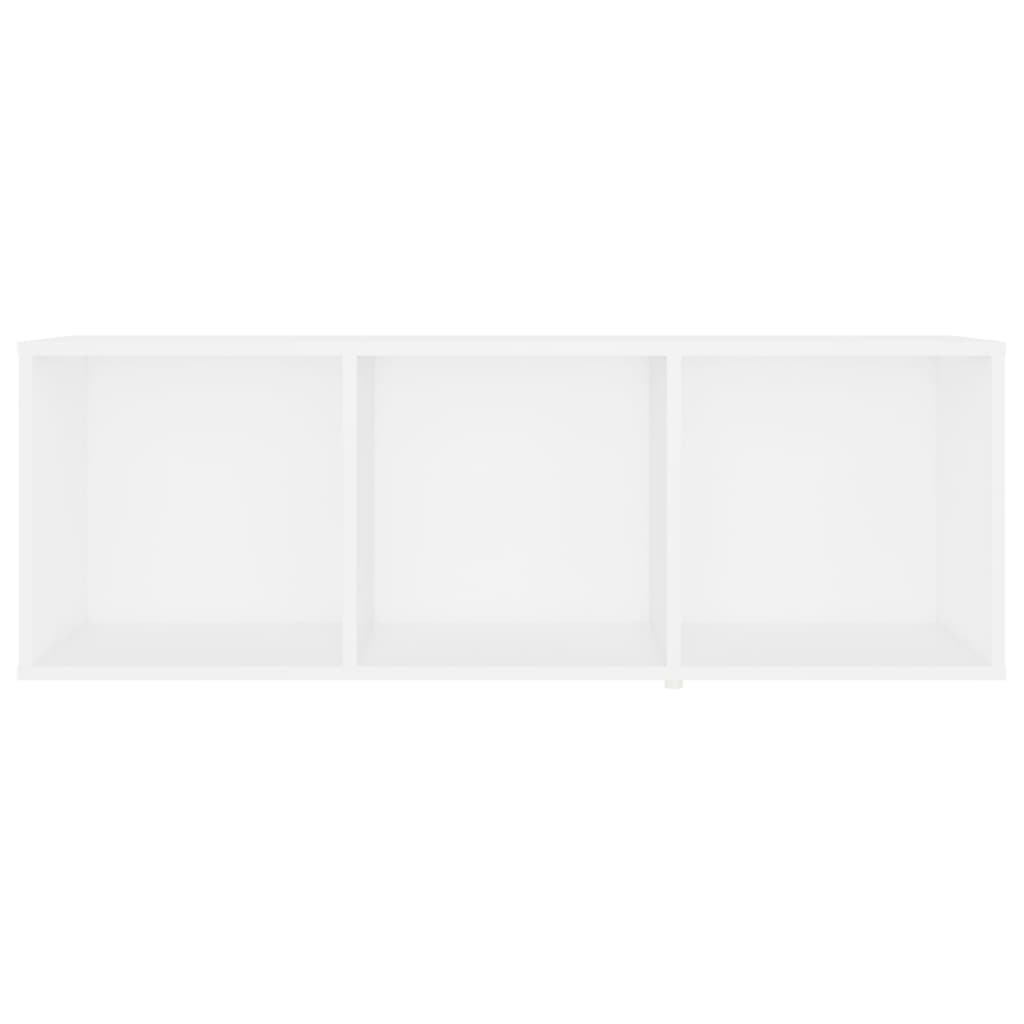 TV ormarić bijeli 107 x 35 x 37 cm od konstruiranog drva