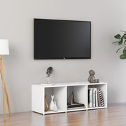 TV ormarić bijeli 107 x 35 x 37 cm od konstruiranog drva
