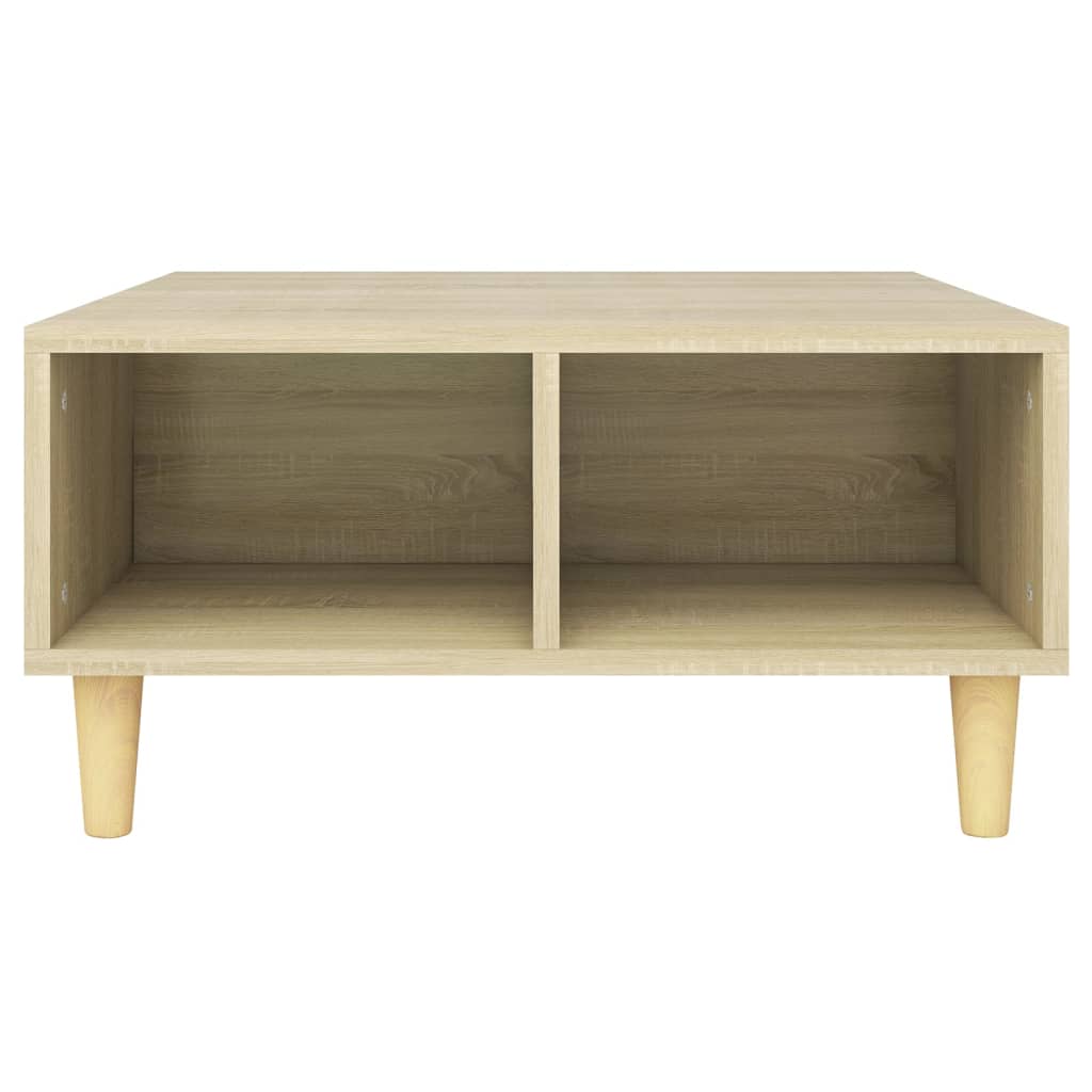 Stolić za kavu boja hrasta sonome 60x60x30 cm konstruirano drvo
