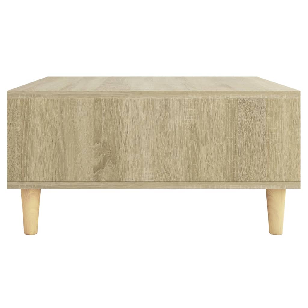 Stolić za kavu boja hrasta sonome 60x60x30 cm konstruirano drvo
