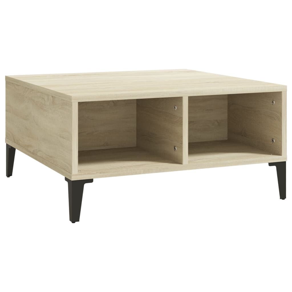 Stolić za kavu boja hrasta sonome 60x60x30 cm konstruirano drvo