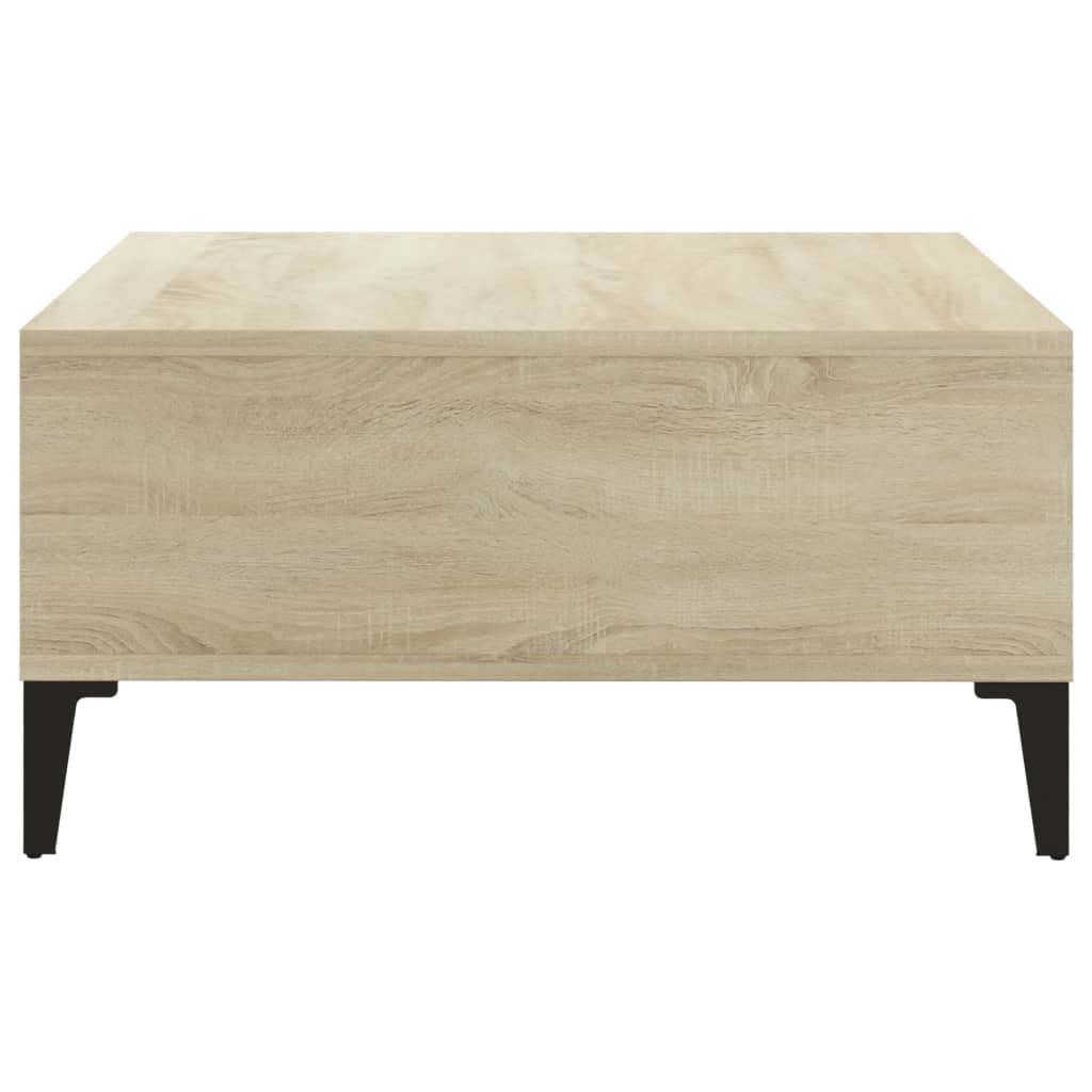 Stolić za kavu boja hrasta sonome 60x60x30 cm konstruirano drvo