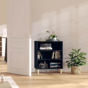 Komoda crna 57 x 35 x 70 cm od konstruiranog drva
