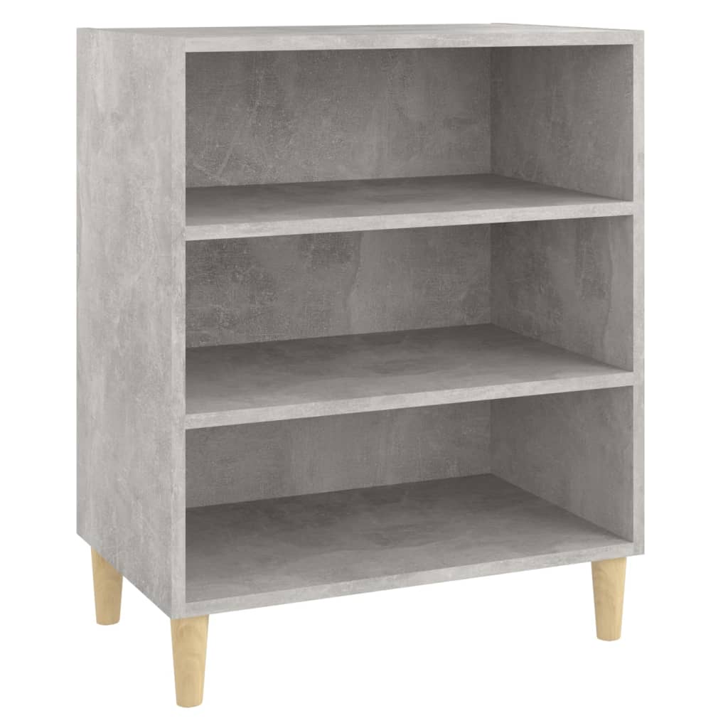 Komoda siva boja betona 57 x 35 x 70 cm od konstruiranog drva