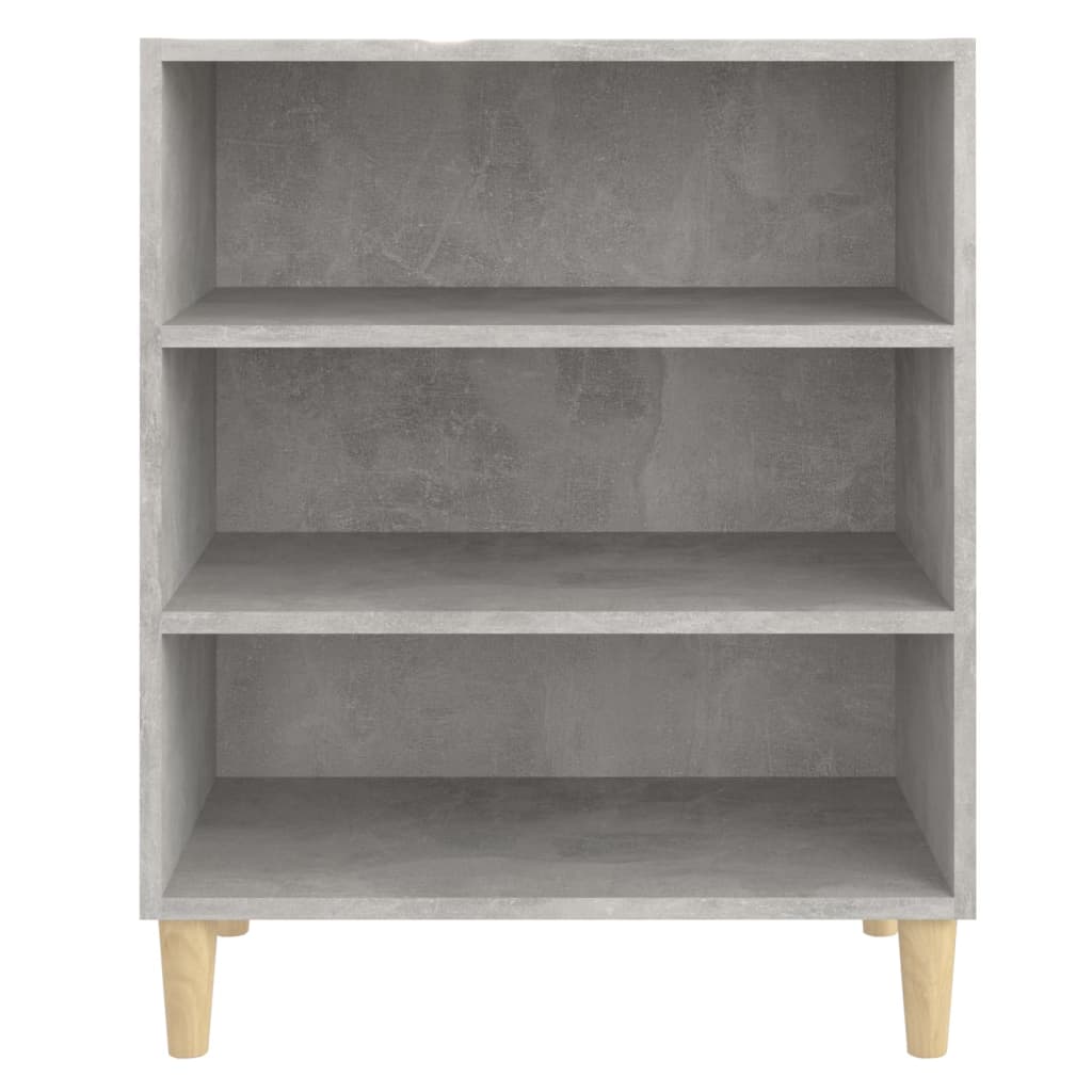 Komoda siva boja betona 57 x 35 x 70 cm od konstruiranog drva