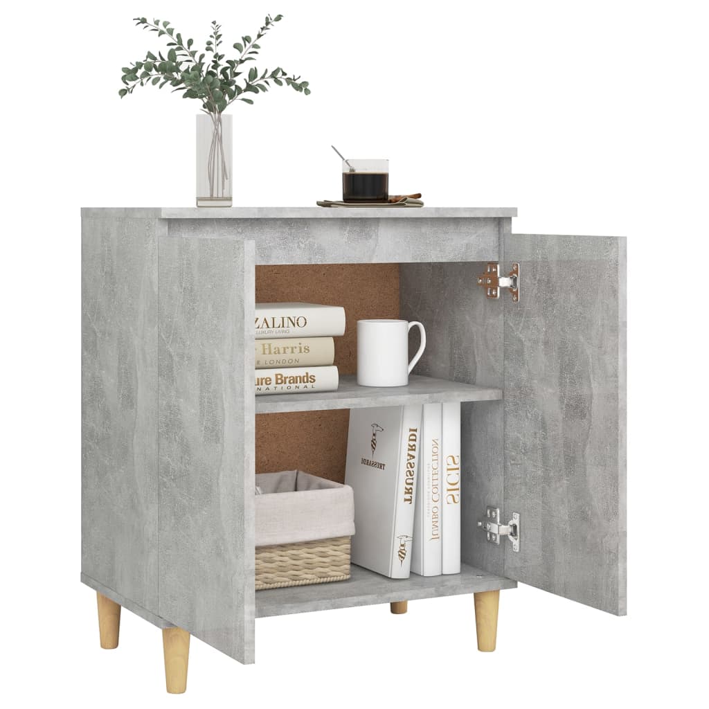 Komoda boja betona 60 x 35 x 70 cm od konstruiranog drva