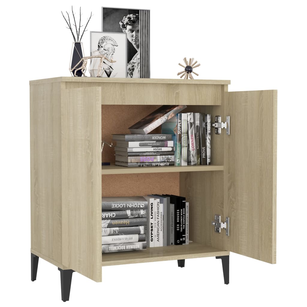 Komoda boja hrasta sonome 60 x 35 x 70 cm od konstruiranog drva