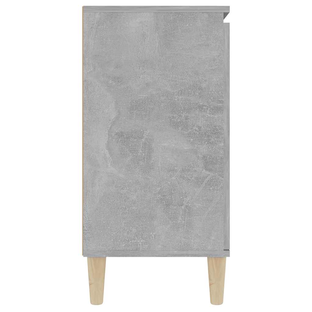 Komoda siva boja betona 101x35x70 cm od konstruiranog drva