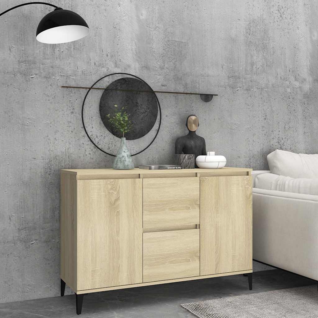 Komoda boja hrasta sonome 102x35x70 cm od konstruiranog drva