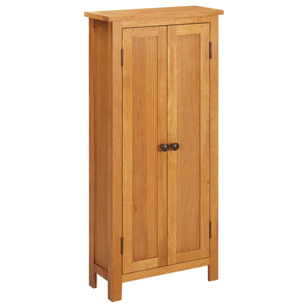 Ormarić za pohranu 50 x 22 x 110 cm od masivne hrastovine