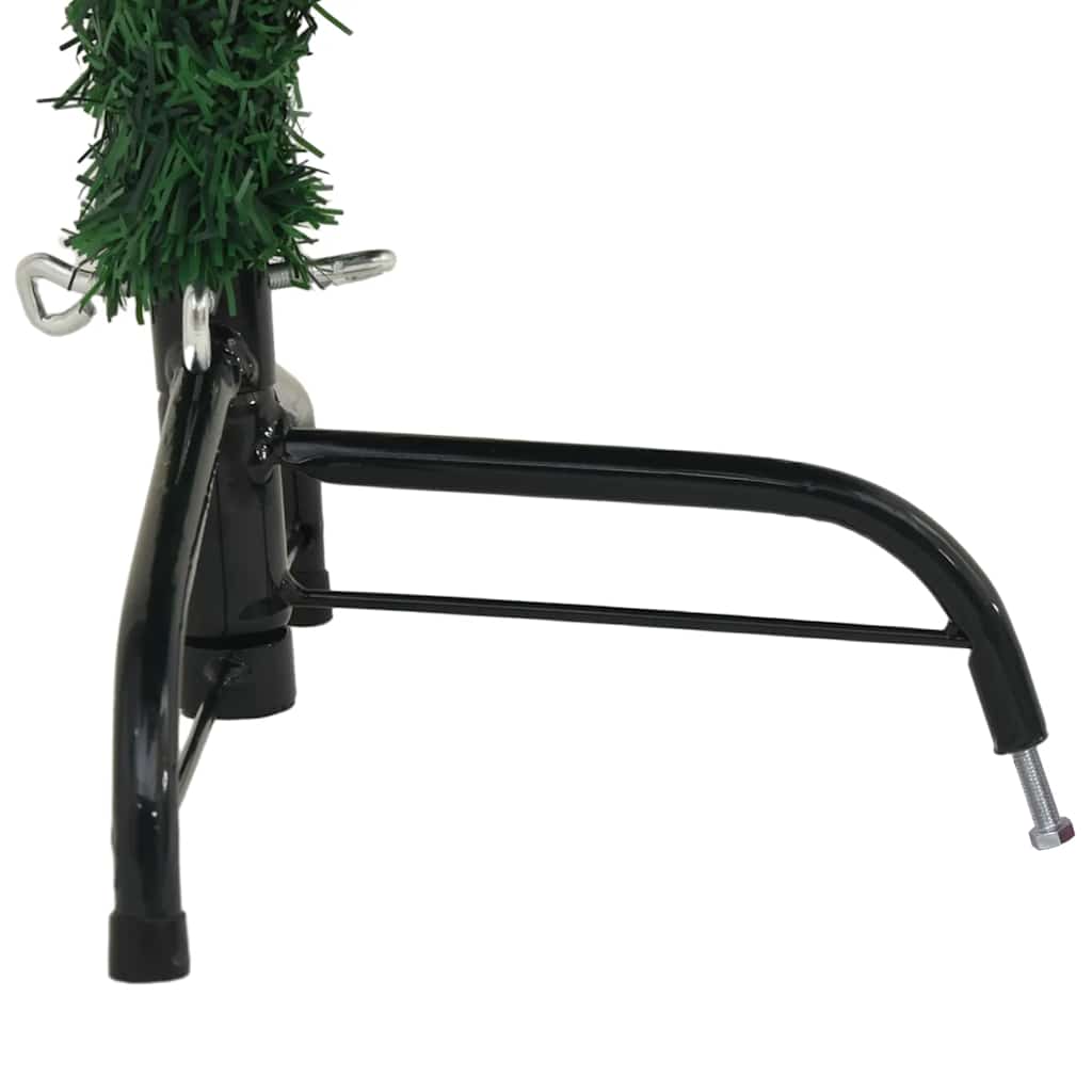 Umjetna polovica božićnog drvca sa stalkom zelena 120 cm PVC