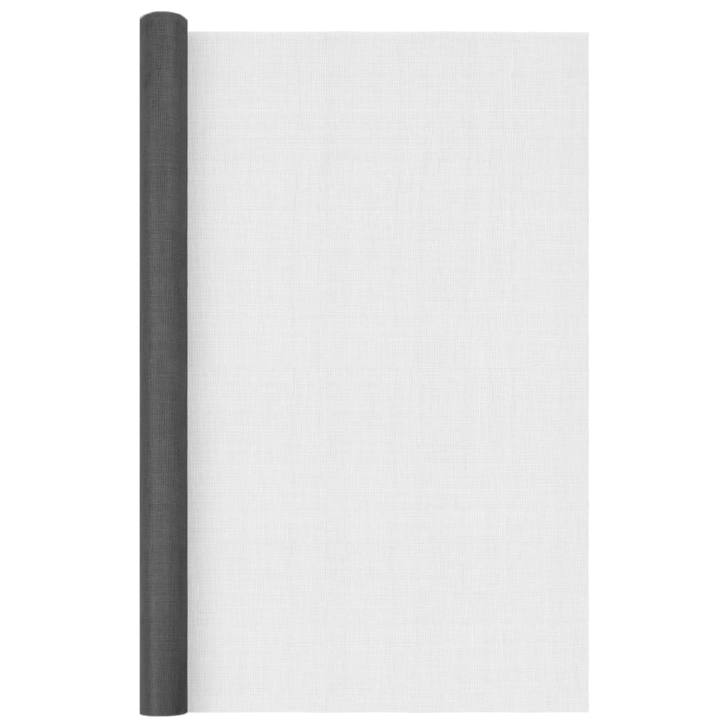 Mrežasti zaslon od stakloplastike 80 x 500 cm crni