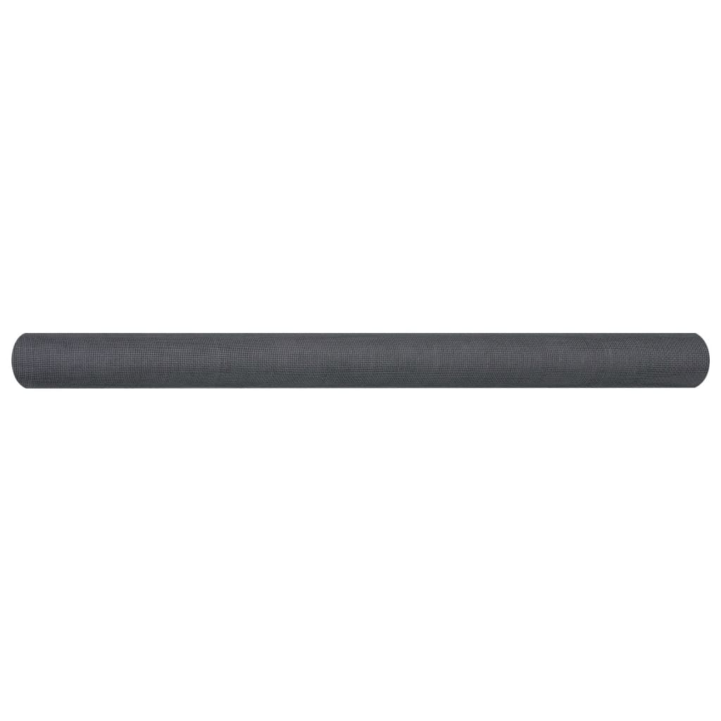 Mrežasti zaslon od stakloplastike 60 x 1000 cm sivi