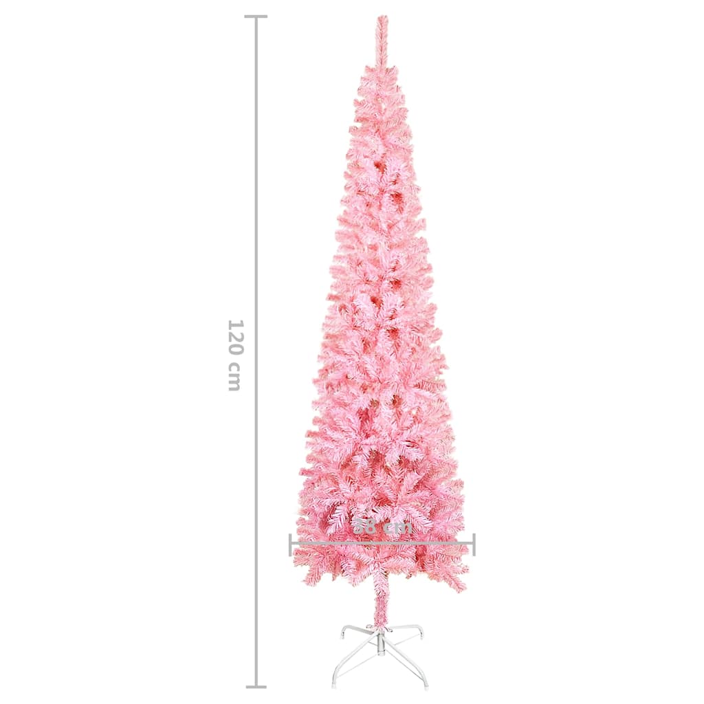 Usko božićno drvce ružičasto 120 cm