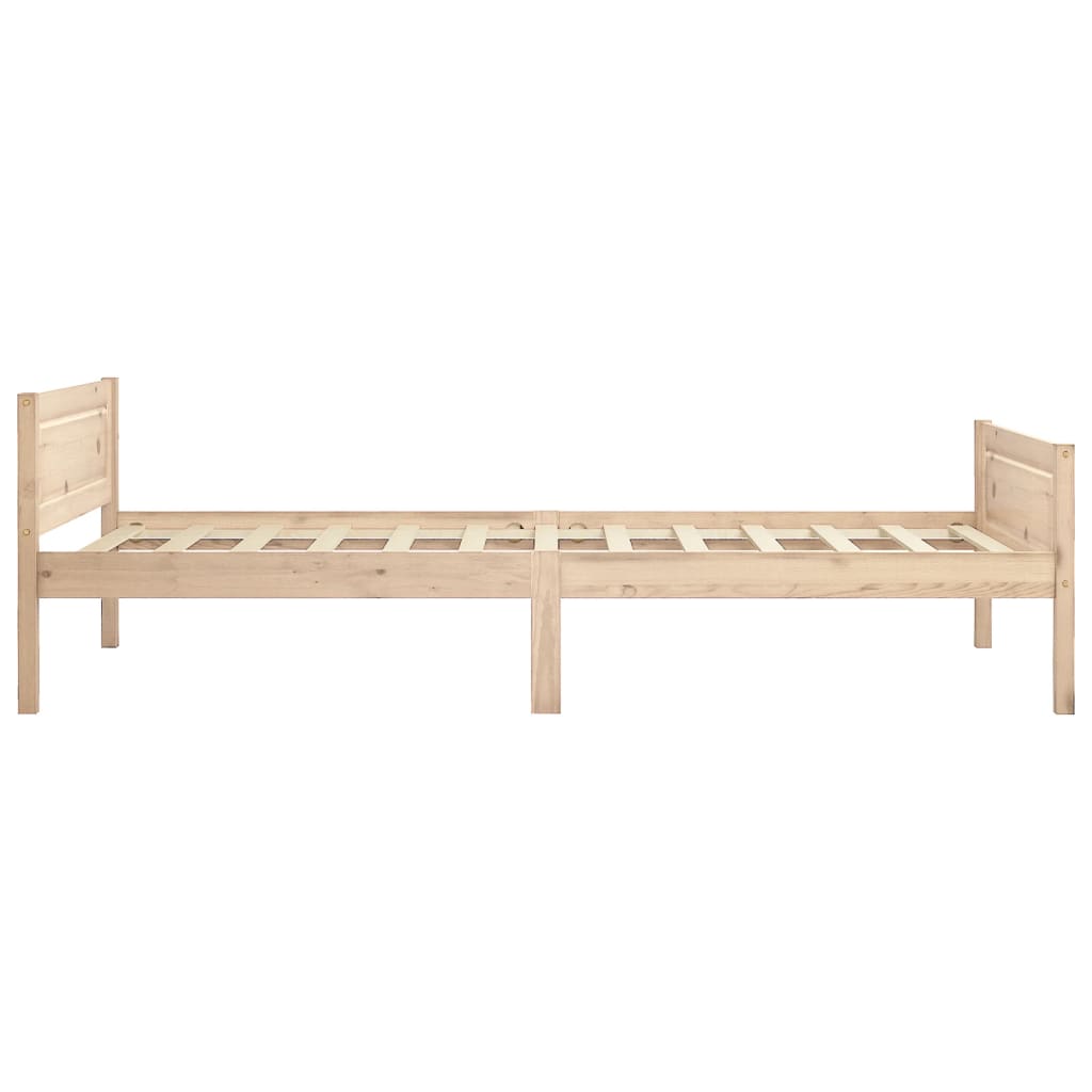 Okvir za krevet od masivne borovine 100 x 200 cm