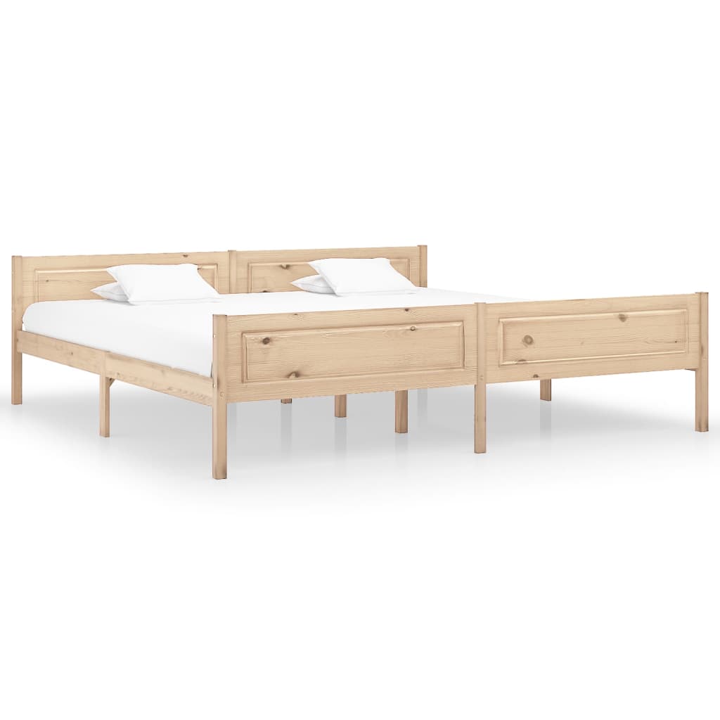 Okvir za krevet od masivne borovine 200 x 200 cm