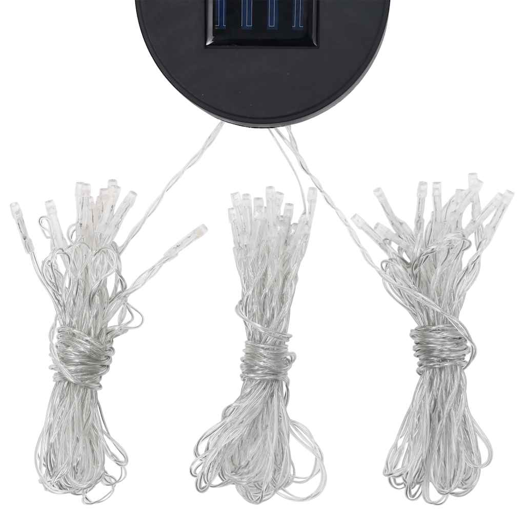 Sjenica s duplim krovom i LED svjetlima 3 x 4 m smeđe-siva