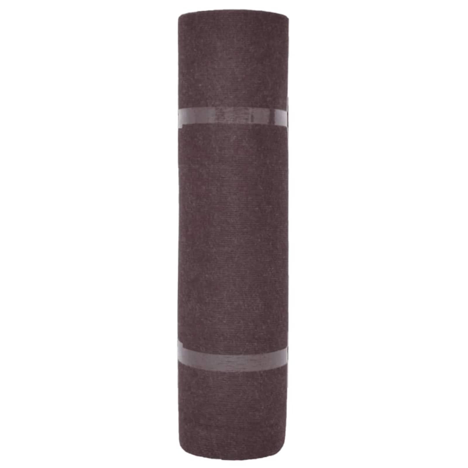 Tepih Smeđa 1,2 x 15 m Poliester