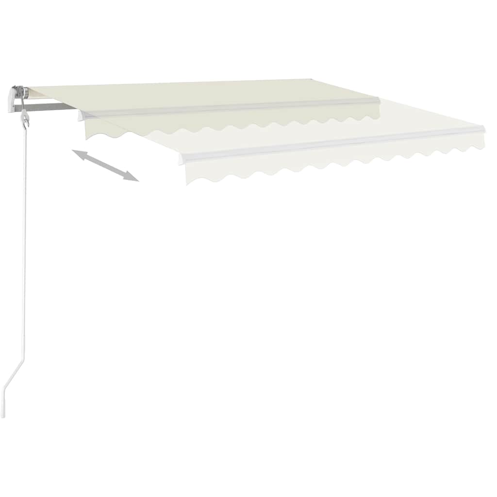 Tenda na automatsko uvlačenje 300 x 250 cm krem