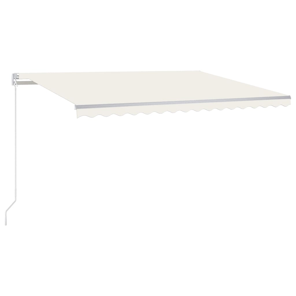 Tenda na ručno uvlačenje 450 x 300 cm krem