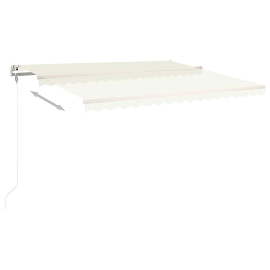 Tenda na automatsko uvlačenje 450 x 300 cm krem